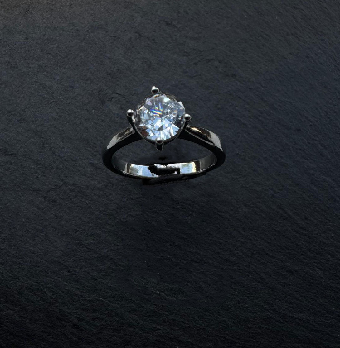 Zirconia Silver ring