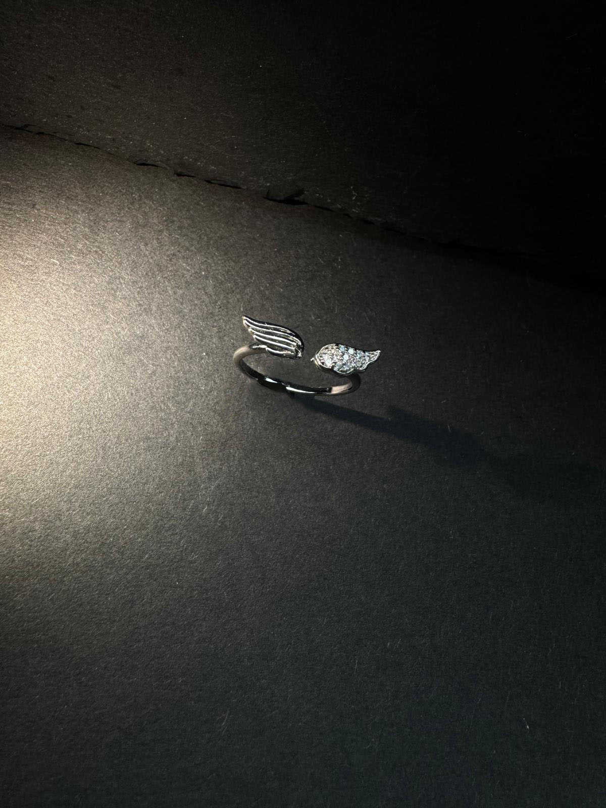 Silver Wings Ring