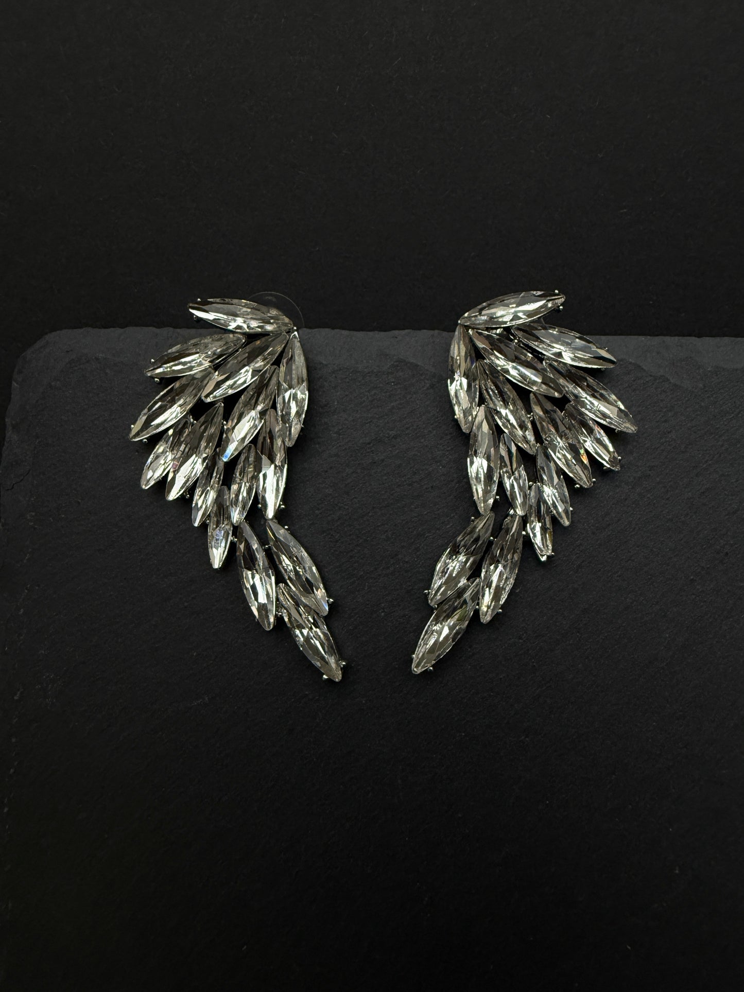 Crystal Angel Wings Earrings
