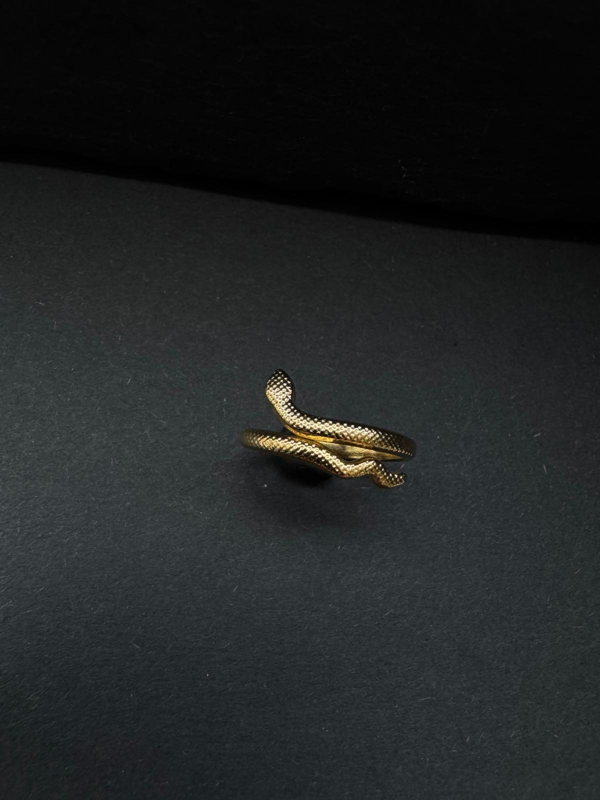 Gold Snake Ring