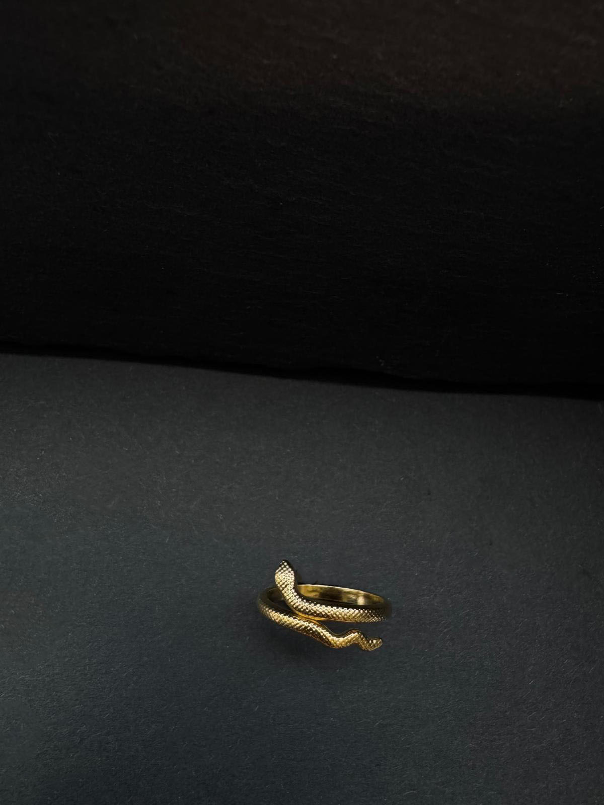 Gold Snake Ring