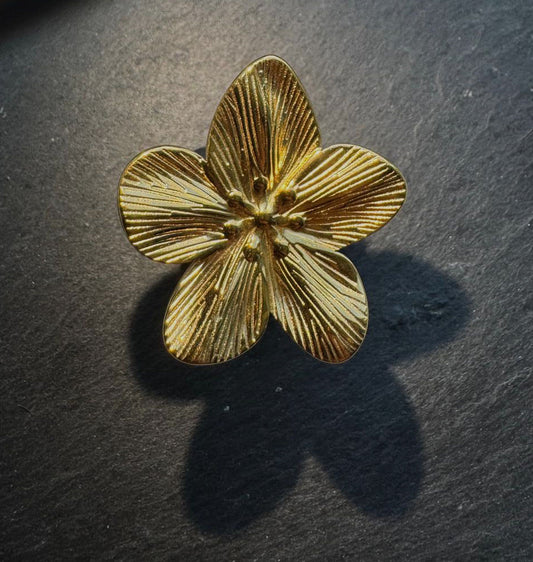 Gold Flower Ring