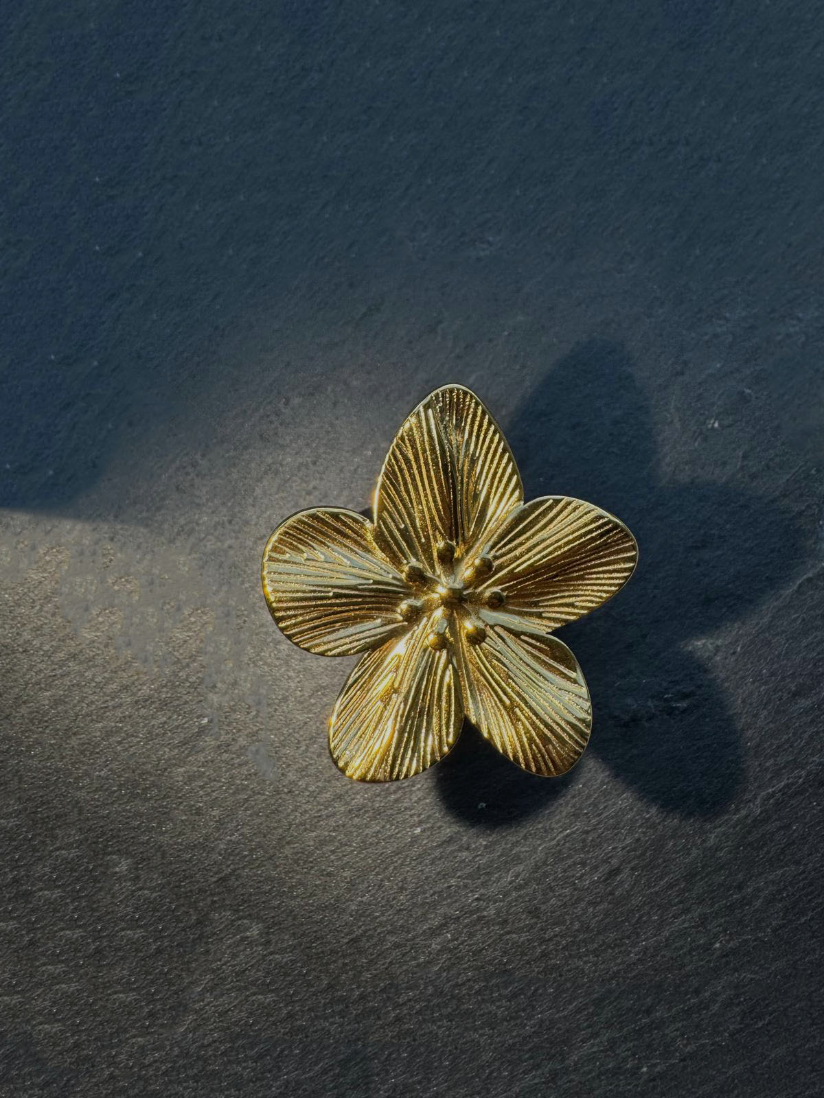 Gold Flower Ring