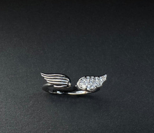 Silver Wings Ring