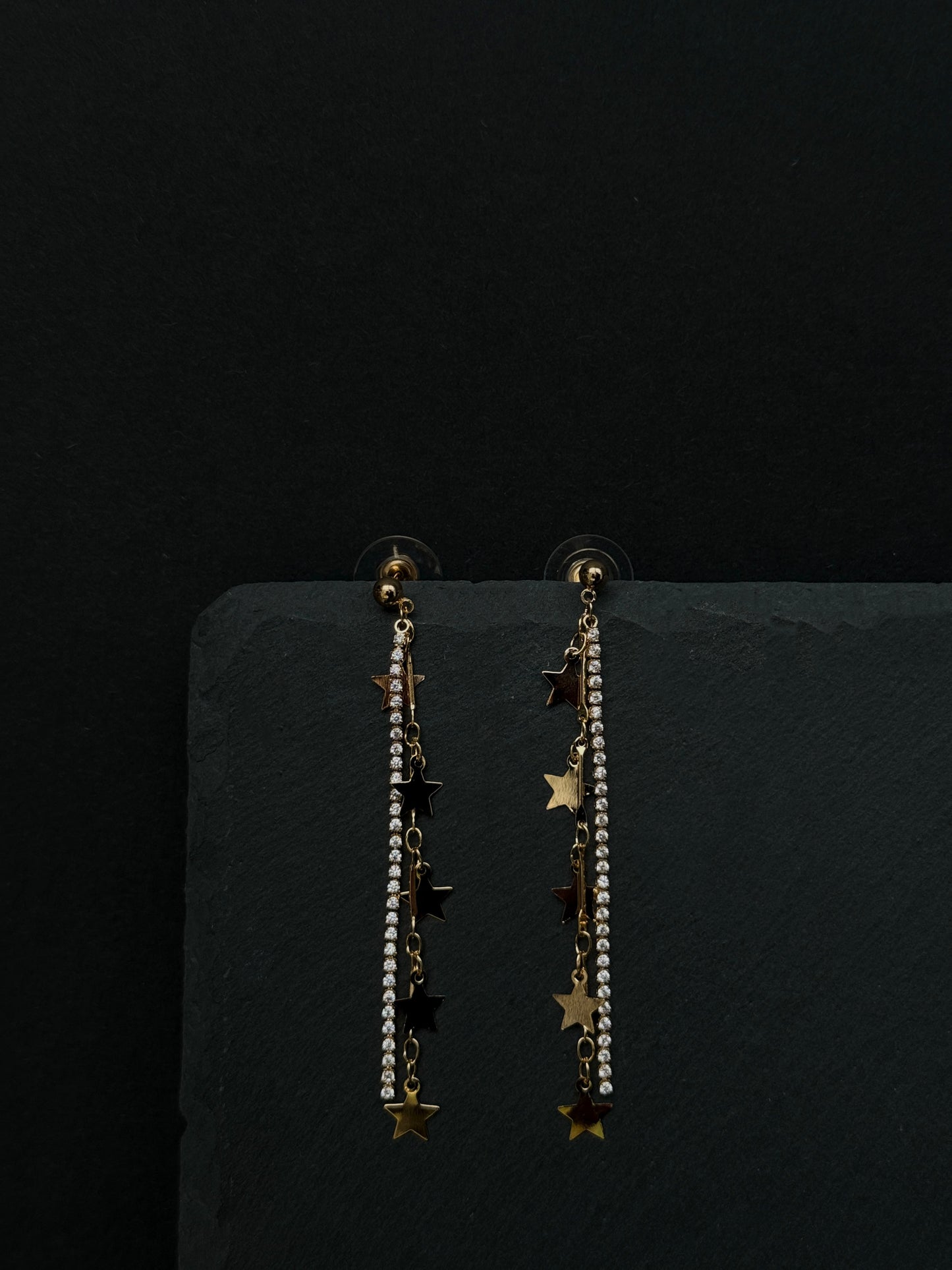 Star Drop Earrings